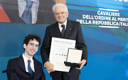 Mattarella premia il "cavalier" Glorioso: &laquo;Mauro non si &egrave; arreso alle avversit&agrave; della vita&raquo;