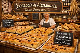 La focaccia dolce di Alessandria: il segreto zuccherino del Piemonte
