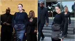 Il nuovo volto di Bianca Censori: un nuovo look per la causa da un milione di dollari che vede protagonista il marito Kanye West