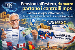 Pensionati all'estero, pagati 1,75 miliardi: ora scattano i controlli. Ecco come funziona (e chi &egrave; escluso)