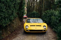 La leggenda torna a casa: la Lamborghini Miura (che compie 60 anni) ad Almese VIDEO