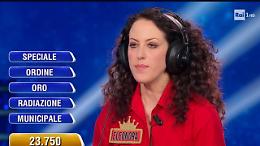 Eleonora fa nove, la campionessa torinese perde la Ghigliottina, stavolta da 90mila euro