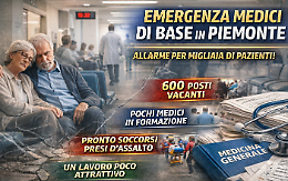 Medici di famiglia, il Piemonte in affanno: 600 posti scoperti (e nessuno vuole farlo)