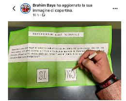 Baya, la scheda del referendum sui social e il caso politico