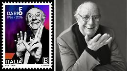 Dario Fo festeggiato con un francobollo: parte da Roma il centenario che celebra il genio italiano