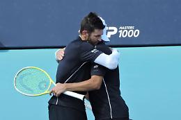 Simone Bolelli e Andrea Vavassori conquistano il primo titolo in un Masters 1000, a Miami travolgono Harri Heliovaara e Henry Patten