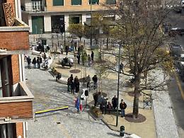 A Cenisia una nuova piazzetta verde: ecco la nuova via Coazze