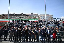 Cuneo inaugura il nuovo sferisterio: la casa della pallapugno rinasce