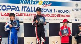 Karting, Coppa Italia di Zona 1: Ometto parte col botto a Castelletto