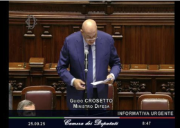 Iran, l'informativa del ministro Guido Crosetto alla Camera LIVE