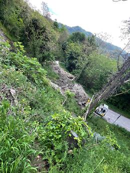 A un anno dalla frana i fondi: &laquo;Cantieri entro quest&rsquo;estate&raquo;