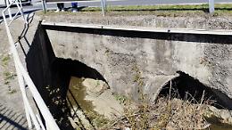 Caselette, intervento sul rio sotto la sp177: pulizia urgente per scongiurare allagamenti