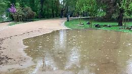 Torino, Parco del Valentino sott&rsquo;acqua: &ldquo;Appena rifatto e gi&agrave; allagato&rdquo;