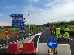 Cuceglio, addio ai mezzi pesanti: inaugurata la variante di Cascina Cuffia