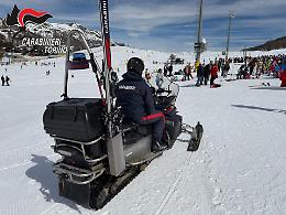 Stagione conclusa a Sestriere: record di multe per chi scia senza casco