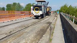 Ponte sul Pellice, cantiere aperto: lavori in corso sulla provinciale 139