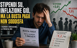 Stipendi su (ma non troppo), soddisfazione gi&ugrave;: ecco perch&eacute; 6 lavoratori su 10 bocciano la busta paga
