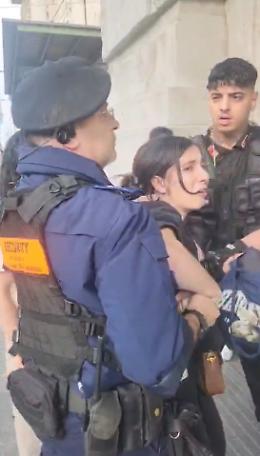 Stazione centrale Milano, borseggiatrice aggredisce un addetto alla sicurezza [VIDEO]
