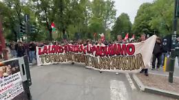 Primo Maggio, lo spezzone antagonista si stacca: obiettivo Askatasuna