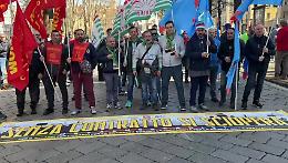 5mila operai in corteo, metalmeccanici in sciopero per il contratto