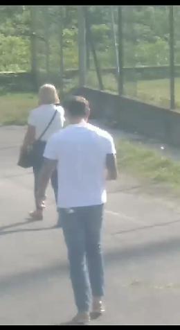 Di padre in figlio: Marchisio a vedere la partita di Leonardo
