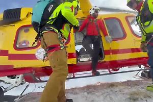 Valanga in Valle d’Aosta: cinque scialpinisti coinvolti a Punta Leysser