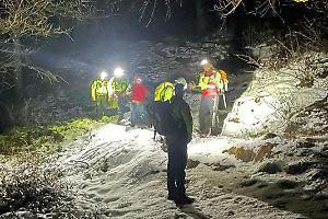 Monte Bo, due escursionisti bloccati nella notte: soccorsi, ma uno è in ipotermia