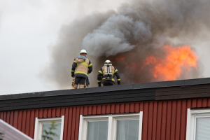 Incendio in casa a Castellamonte