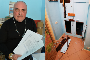 Botte e mazzate come in Shining per "colpa" di un gattino: «Le istituzioni ci hanno abbandonati»