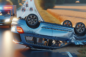 Perde il controllo dell'auto e si ribalta: 51enne muore nell'incidente stradale