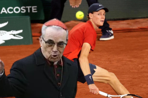 Il cardinale tifoso di Sinner e amico di Alcaraz andrà al Foro Italico e non in Conclave