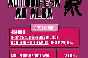 Alba  corso gratuito di difesa personale per donne e non solo