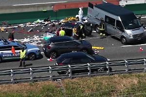 Aveva 82 anni l’anziano della strage in A4 - VIDEO