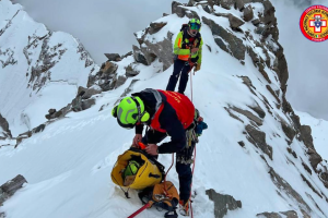 Recuperati entrambi gli alpinisti bloccati sul Monte Rosa