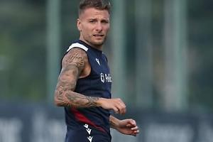 Bologna, tegola Immobile: lesione al retto femorale, stop di due mesi