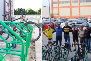 Al San Luigi di Orbassano arriva una rastrelliera per le bici, con spogliatoi e armadietti