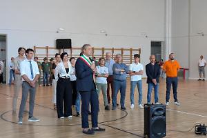 Trofarello completa il polo sportivo: inaugurata la palestra Sandro Pertini