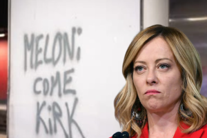 Meloni risponde ai ProPal: "Io come Kirk? È un onore"