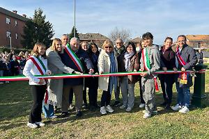 Pianezza, inaugurato il Parco della Gentilezza: «Così si costruisce la pace»