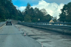 Viadotto di Gagnone: il doppio senso sarà pronto già per le festività