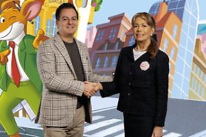 Geronimo Stilton entra in casa Rainbow: il topo più amato diventa una star ancora più grande