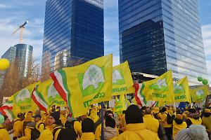 Gli agricoltori piemontesi in rivolta a Bruxelles