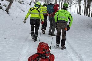 Intervento d’emergenza a Forno Alpi Graie per caduta sul ghiaccio