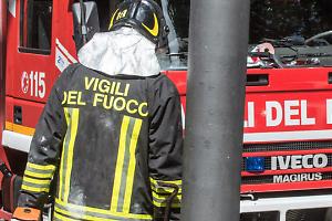 Incendio a Sant’Ambrogio: fiamme avvolgono alcune rotoballe, nessun ferito