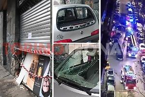 Esplode una bomba a Torino, danneggiati negozi, auto e un condominio. «Il palazzo ha tremato, siamo fuggiti via»