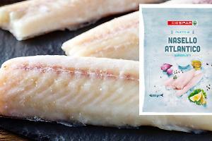 Despar richiama un lotto di filetti di nasello surgelati per rischio corpi estranei