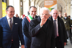 Mattarella è a Torino. Cirio e Lo Russo: "Una persona straordinaria"