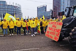Coldiretti Torino a Strasburgo per bloccare l'accordo  Ue‑Mercosur