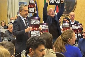 Anche la moglie di Calderoli (Lega) al corteo Aska: «Ero lì per osservare»