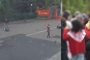 Torino, minorenne fermato dopo i danni nel parcheggio Leonardo durante la manifestazione Pro Palestina